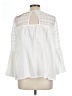 Young Essence White 3/4 Sleeve Blouse Size L - photo 2