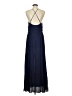 L'Agence 100% Silk Blue Cocktail Dress Size 6 - photo 2