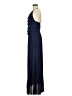 L'Agence 100% Silk Blue Cocktail Dress Size 6 - photo 5