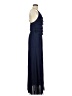 L'Agence 100% Silk Blue Cocktail Dress Size 6 - photo 4