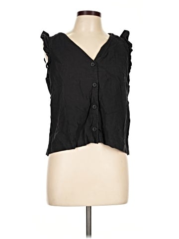 Maurices Sleeveless Button-Down Shirt (view 1)