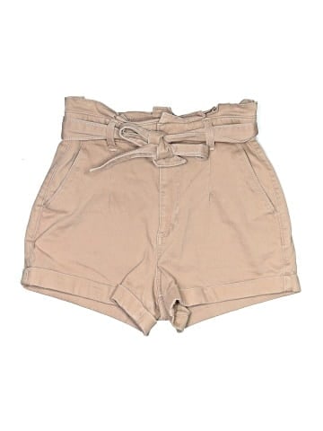 Express Khaki Shorts (view 1)