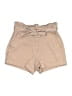 Express Tan Khaki Shorts Size 4 - photo 1