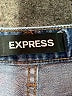 Express Stars Blue Denim Shorts Size 6 - photo 3