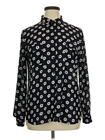 Ann Taylor LOFT Outlet Long Sleeve Blouse (view 1)