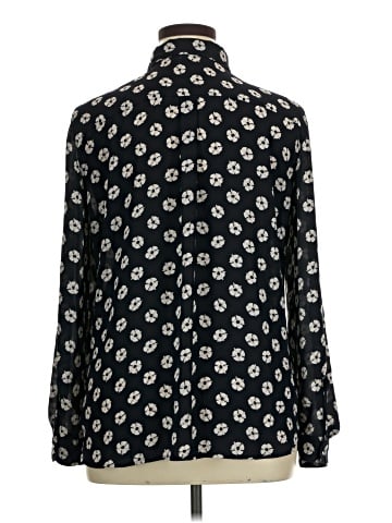 Ann Taylor LOFT Outlet Long Sleeve Blouse (view 2)