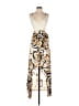 Luxxel Print Ivory Cocktail Dress Size S - photo 1
