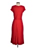 Ann Taylor Solid Red Casual Dress Size 4 - photo 2