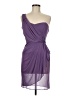 Xscape 100% Polyester Solid Purple Cocktail Dress Size 6 - photo 1