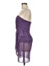 Xscape 100% Polyester Solid Purple Cocktail Dress Size 6 - photo 5