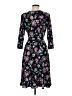 Leota Paisley Black Casual Dress Size M - photo 2