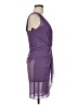 Xscape 100% Polyester Solid Purple Cocktail Dress Size 6 - photo 4