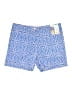 Caribbean Joe Paisley Blue Khaki Shorts Size 14 - photo 1