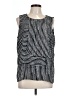 Vince Camuto 100% Polyester Black Sleeveless Blouse Size L - photo 1