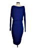 Athleta Solid Blue Cocktail Dress Size S - photo 2