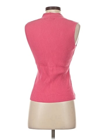 August Silk Sleeveless T-Shirt (view 2)