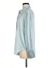 Cupcakes & Cashmere Blue Long Sleeve Button-Down Shirt Size M - photo 5
