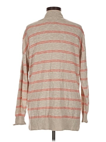 Madewell Bradley Cardigan Sweater in Textured Stripe (view 2)
