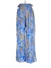 Olivaceous Paisley Blue Casual Pants Size S - photo 1