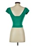 ForeFair Green Short Sleeve Top Size XS - photo 2