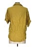Millibon Yellow 3/4 Sleeve Button-Down Shirt Size L - photo 2