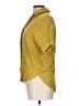 Millibon Yellow 3/4 Sleeve Button-Down Shirt Size L - photo 5
