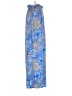 Olivaceous Paisley Blue Casual Pants Size S - photo 4