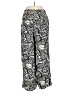 Ann Taylor LOFT 100% Rayon Paisley Gray Casual Pants Size 8 - photo 2