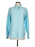 ExOfficio Blue Long Sleeve Button-Down Shirt Size 8 - 10 - photo 1