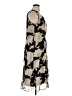 Studio 1 100% Polyester Print Gray Cocktail Dress Size 16 - photo 4