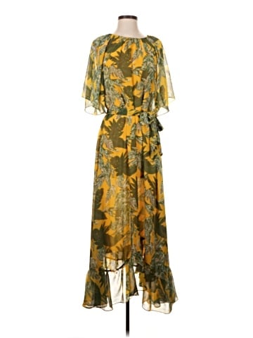 Olivaceous Casual Dress (view 1)