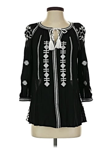 John Mark 3/4 Sleeve Blouse (view 1)