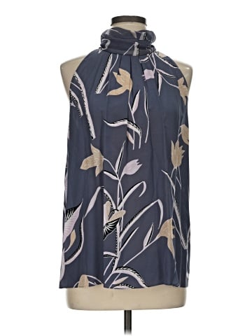 Diane von Furstenberg Sleeveless Silk Top (view 1)