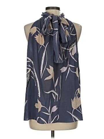 Diane von Furstenberg Sleeveless Silk Top (view 2)