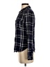 Paige 100% Viscose Plaid Blue Long Sleeve Button-Down Shirt Size XS - photo 5