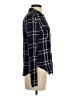 Paige 100% Viscose Plaid Blue Long Sleeve Button-Down Shirt Size XS - photo 4
