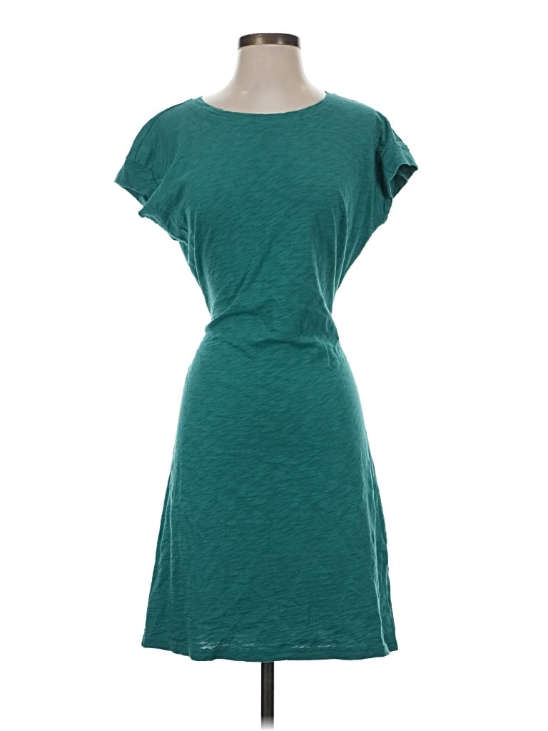 Pre-owned J.crew Factory Store Casual Dress In Teal
