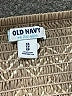 Old Navy 100% Polyester Chevron-herringbone Tan Casual Dress Size XS - photo 7
