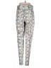 Frank Lyman Design Animal Print Silver Casual Pants Size 2 - photo 2