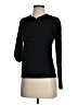 Ann Taylor LOFT Black Long Sleeve Henley Size XS - photo 1