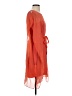 BCBGMAXAZRIA 100% Silk Orange Cocktail Dress Size XS - photo 4