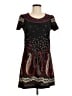 Papillon Graphic Black Casual Dress Size M - photo 1