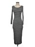 Marine Layer Stripes Gray Casual Dress Size S - photo 1