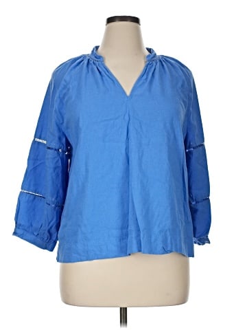 Ann Taylor LOFT 3/4 Sleeve Blouse (view 1)