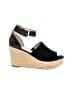 Marc Fisher Black Wedges Size 8 1/2 - photo 1