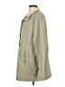 Fleet Street 100% Polyester Green Trenchcoat Size L - photo 5