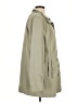 Fleet Street 100% Polyester Green Trenchcoat Size L - photo 4