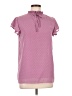 Unbranded 100% Polyester Pink Short Sleeve Blouse Size L - photo 1