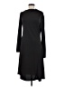 MNG Solid Black Casual Dress Size 8 - photo 1