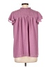 Unbranded 100% Polyester Pink Short Sleeve Blouse Size L - photo 2